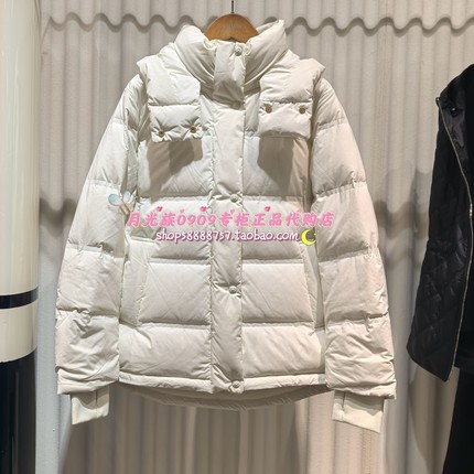 PRICH专柜正品 25年冬款 时尚百搭休闲连帽羽绒服PRJDF4T07M