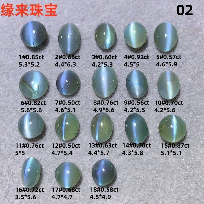 天然亚历山大猫眼眼线清楚裸石支持定制镶嵌18k金戒指耳钉02,珠宝/钻石/翡翠,裸石,淘宝优惠券,粉丝福利购,淘宝优惠卷