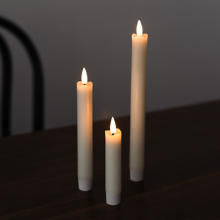 长杆led电子仿真蜡烛灯石蜡派对浪漫无烟迷你氛围感宴会婚庆餐厅