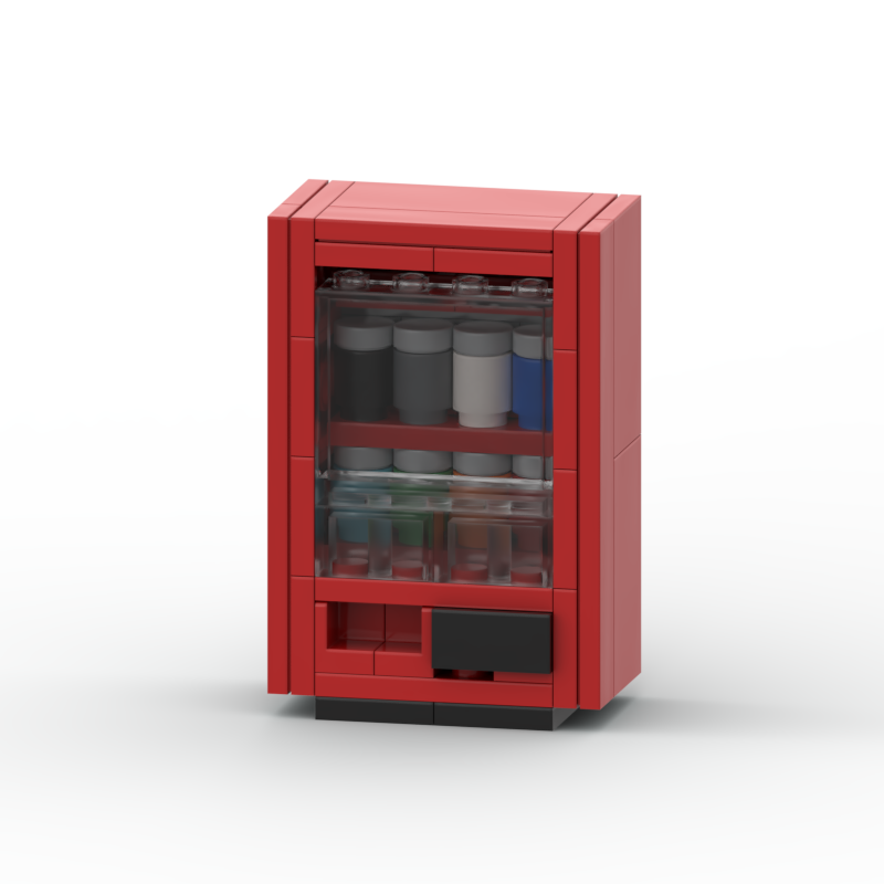 moc模型摆件饮料贩卖机B