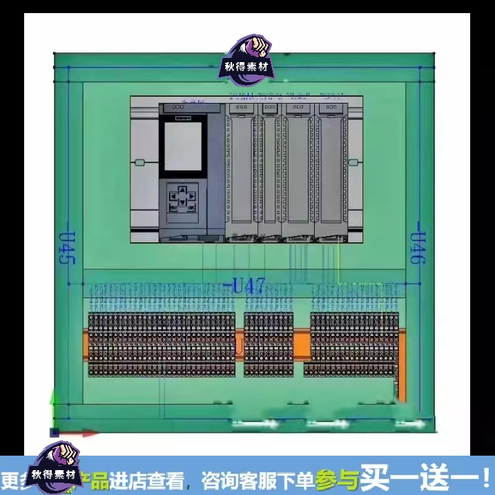 EPLAN自动化电气图纸20个项目案例 2D/3D图纸源文件参考资料文件