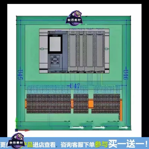 EPLAN自动化电气图纸20个项目案例 2D/3D图纸源文件参考资料文件