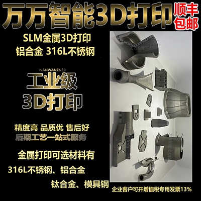 WANWANZN3D打印金属零件外壳