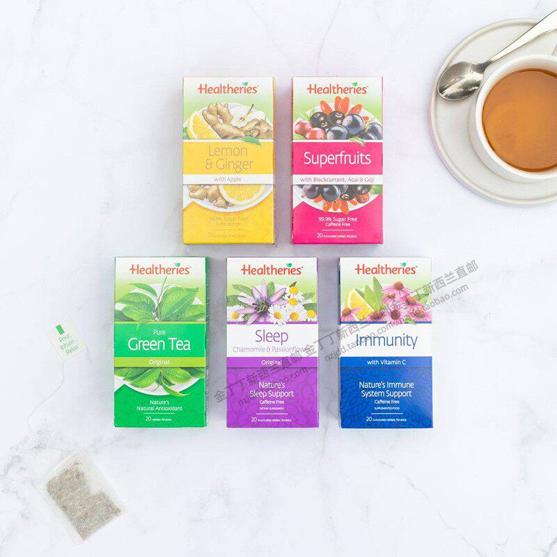 新西兰直邮贺寿利Healtheries睡眠茶水果花草茶天然混合浆果
