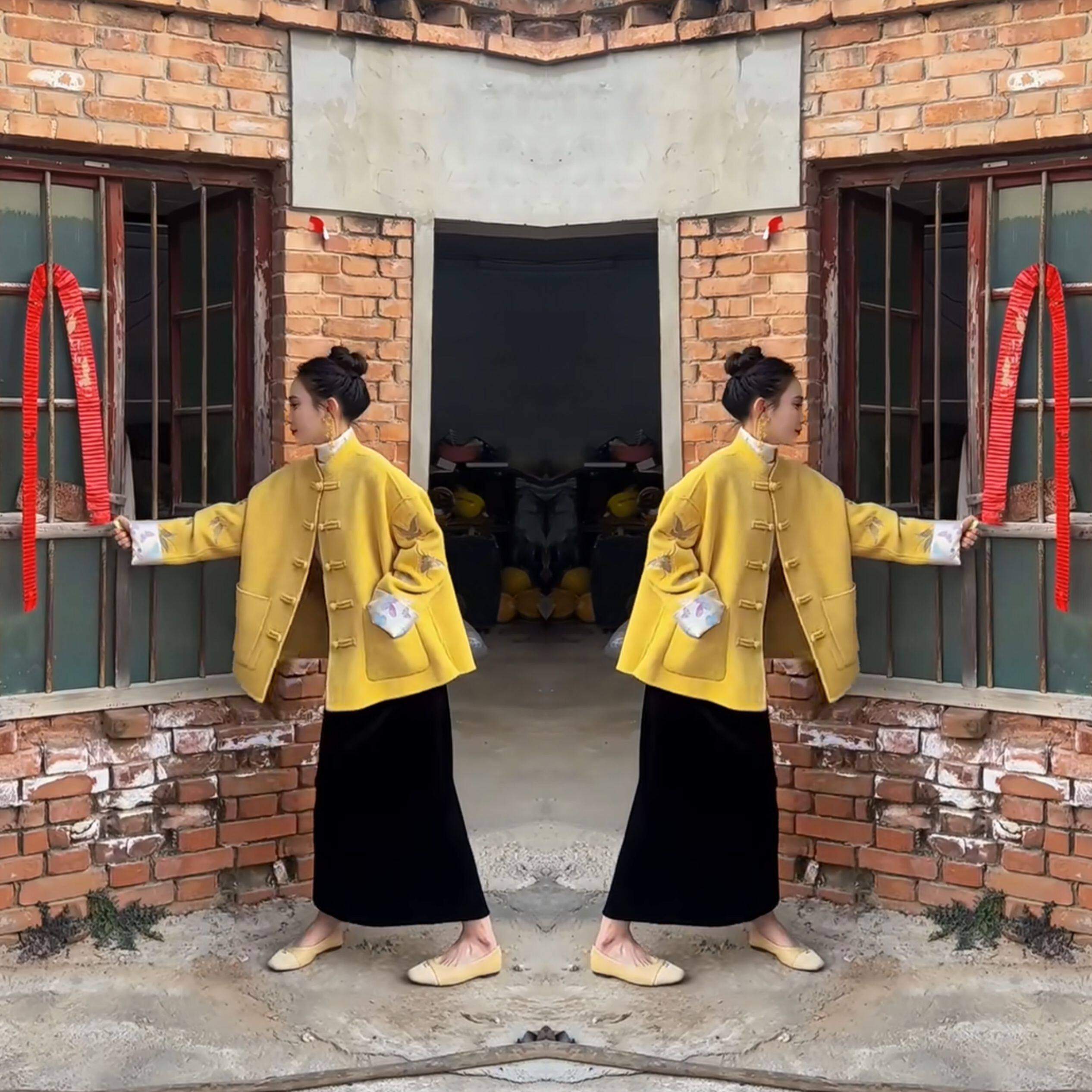 网红爆款高级减龄洋气时髦新中式国风盘扣气质优雅高端女士外套潮,女装/女士精品,短外套,淘宝优惠券,粉丝福利购,淘宝优惠卷