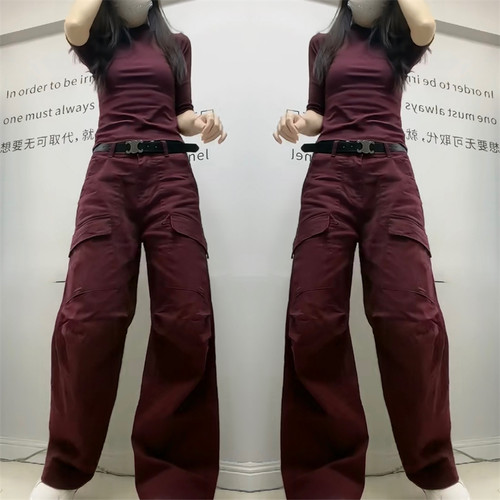 上衣+裤子网红百搭女士套装