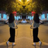 外套搭配高腰半身裙套装 网红爆款 小香风短款 洋气减龄韩版 秋冬新款