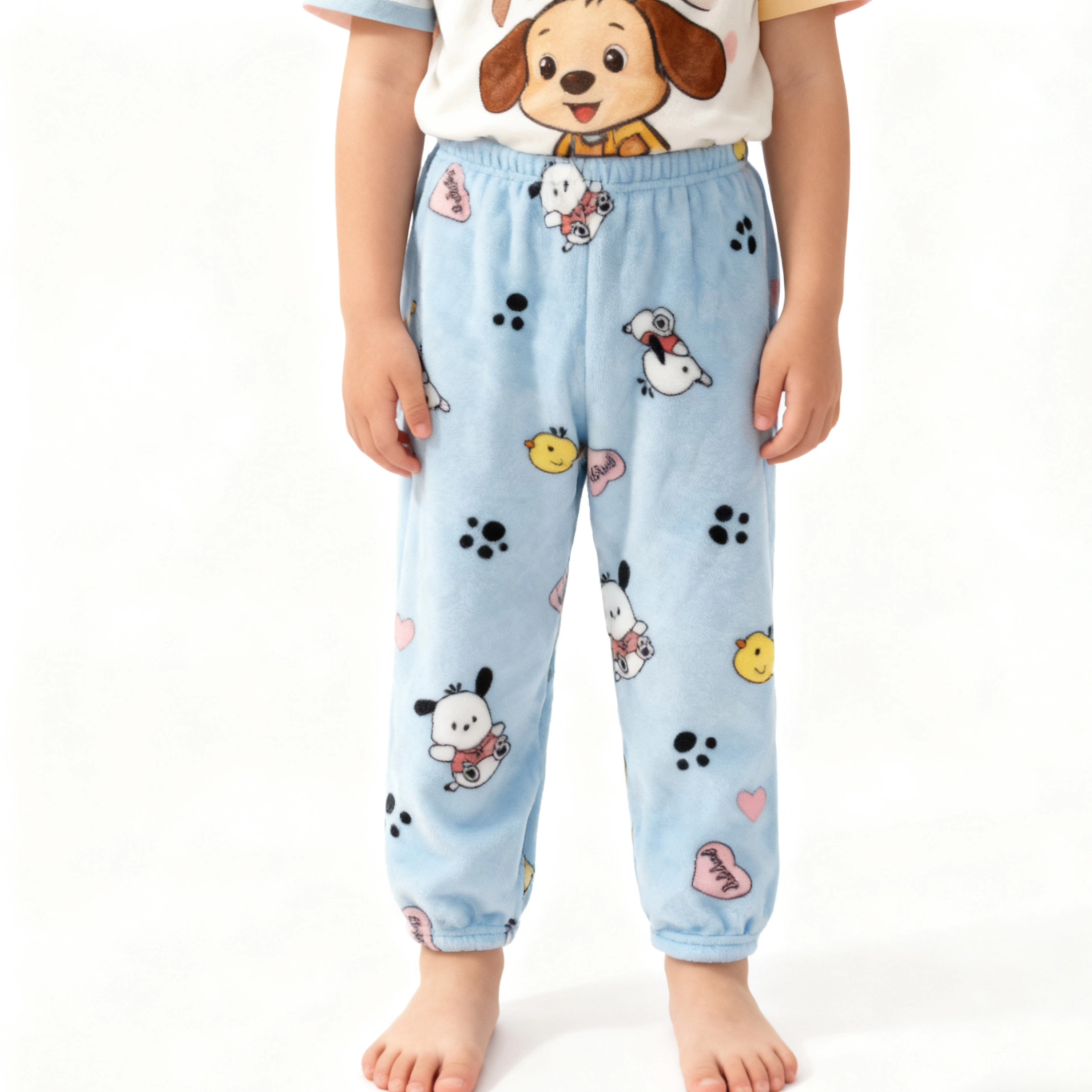 秋冬加厚儿童睡裤珊瑚绒男童宽松家居裤女童保暖法兰绒男孩加绒裤,童装/婴儿装/亲子装,家居裤/睡裤,淘宝优惠券,粉丝福利购,淘宝优惠卷