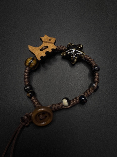 New Vintage古著设计感Puppy手链