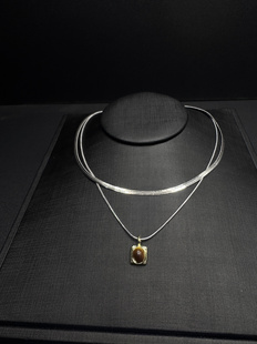 New Vintage 古著 Silver chain项链