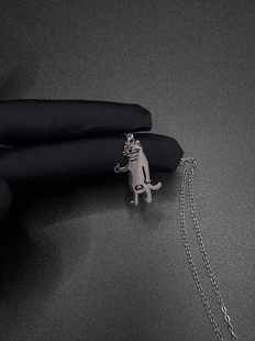 cat 古著 项链 Vintage New