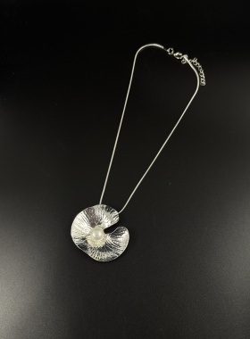 Vintage古着秋冬时尚毛衣链配饰高级感项链气质冷淡风F41906