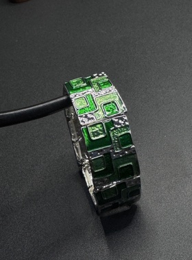 欧美复古滴釉手链女中古vintage高级感个性手镯小众手饰R42082