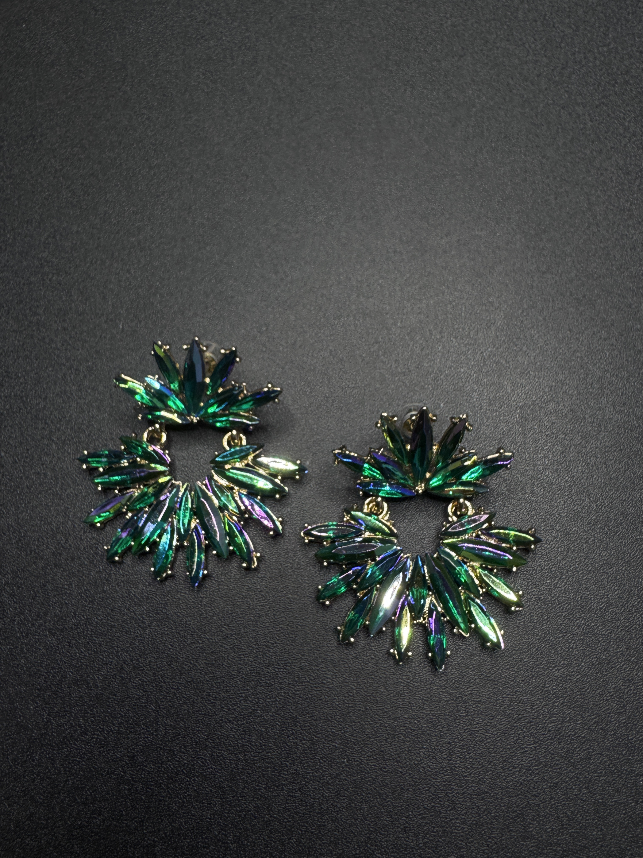 Vintage古着设计感古早风独特小众耳饰F30504