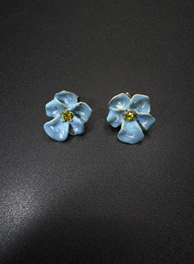 Vintage古着设计感古早风独特小众耳饰P60362