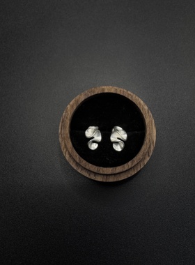 Vintage古着设计感古早风独特小众耳环复古耳环P82160