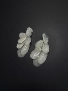 Vintage古著欧美夸张水滴形多层耳环夏季波西米亚风高级感R82855