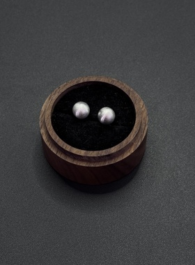 New Vintage古著设计感古早风Retro简约风金属拉丝耳钉P11355