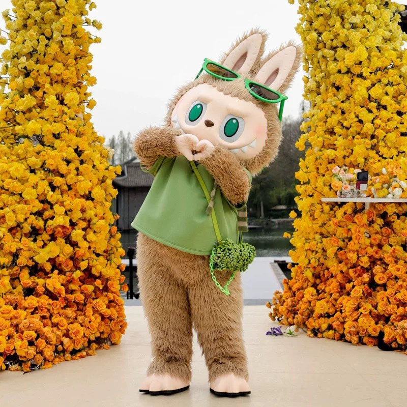 拉布布兔子卡通人偶玩偶服装cos