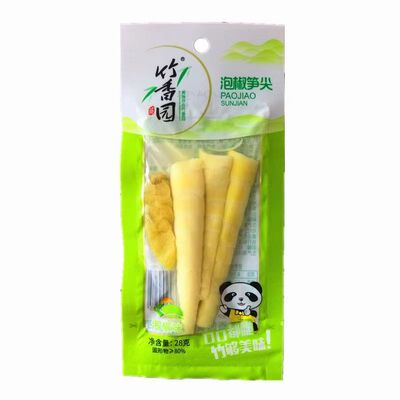 竹香园泡椒笋尖即食香辣脆笋