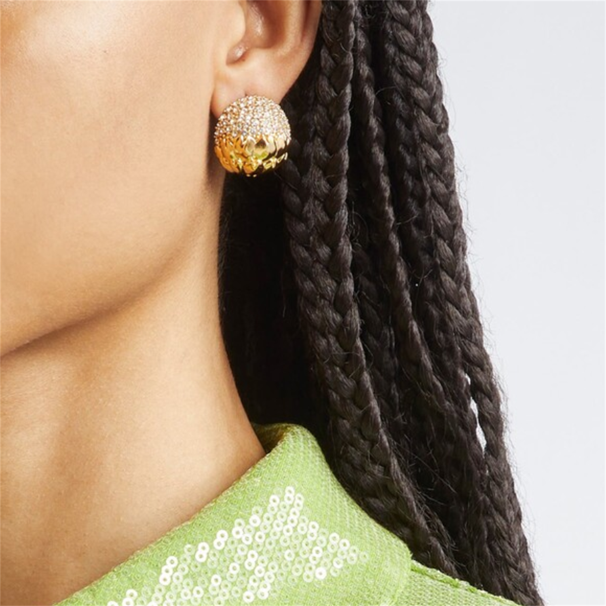 Oscar欧美质感时尚简约百搭耳环女气质高级感轻奢小众设计感耳钉