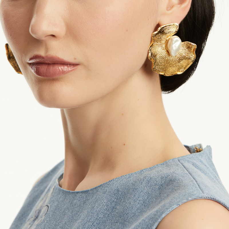 oscar欧美海洋风夸张耳钉