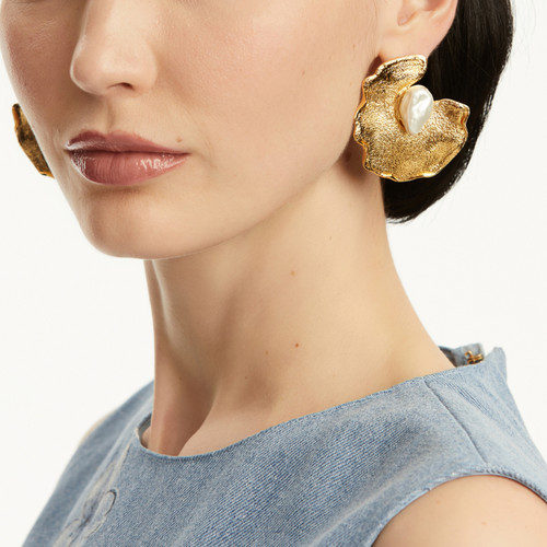 oscar欧美海洋风夸张耳钉