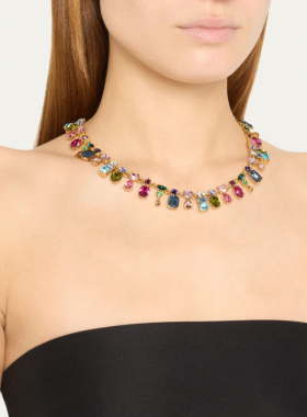 oscar水晶女华丽项链新款