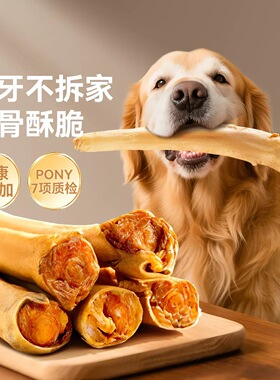 宠物零食磨牙棒中小大型犬金毛耐咬洁齿骨头除口臭风干牛尾狗零食