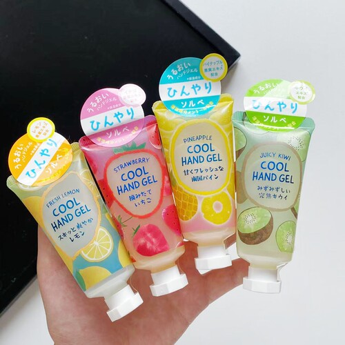 季节限定~日本GPP草莓猕猴桃限定冷感清爽保湿护手霜啫喱凝胶30ml