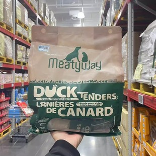 山姆代购爵宴纯脆鸭肉干卷1.1kg狗狗犬磨牙咀嚼蛋白宠物零食狗粮