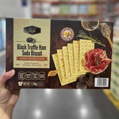 山姆代购黑松露火腿苏打饼干