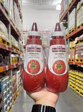 山姆代购MASTERFOODS每食富减盐减糖番茄酱475ml*2番茄沙司酸甜