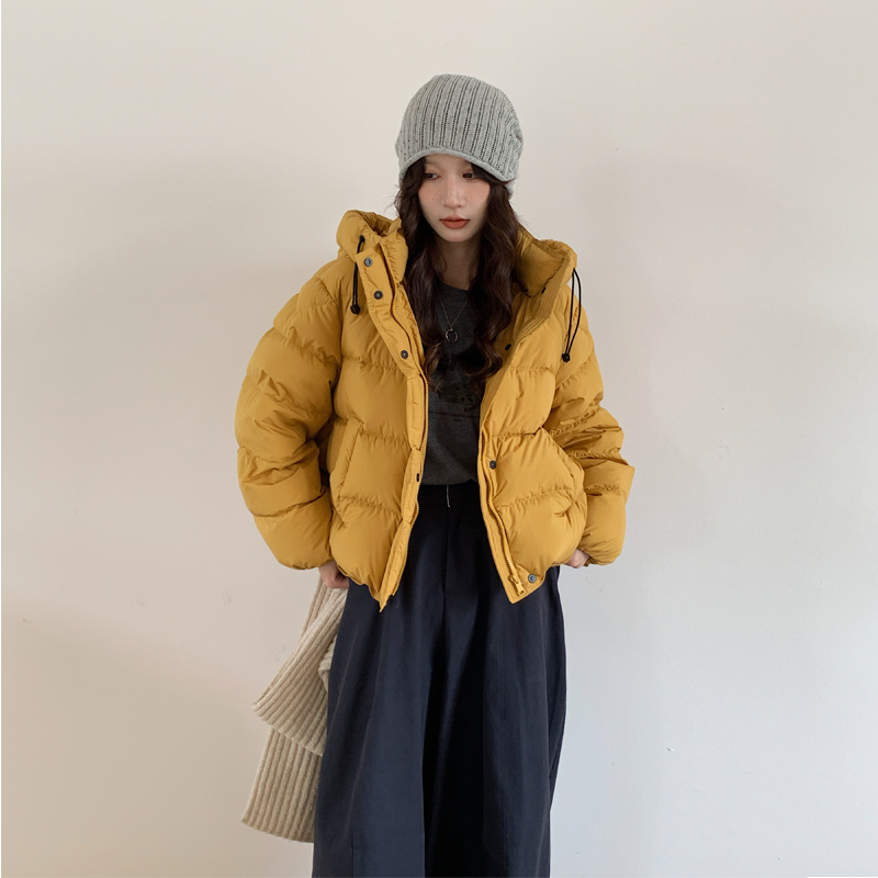 鑫鑫8630新款宽松连帽羽绒服