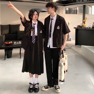 运动会中学生校服合唱服毕业套装 班服学院风初中高中生春夏季 韩版