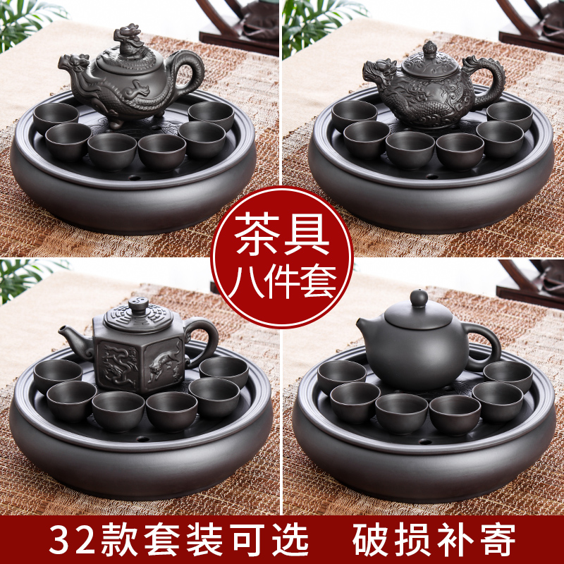 宜兴朱泥大号紫砂壶套装大容量花茶水壶纯手工过滤泡茶壶功夫茶具