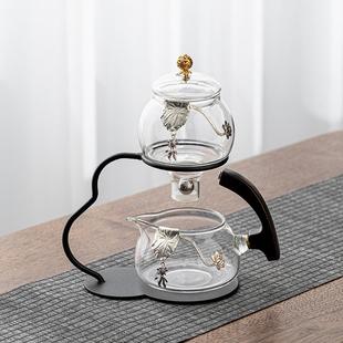 家用一整套轻奢客厅小型自动茶盘茶台烧水器煮茶壶一体 茶具套装