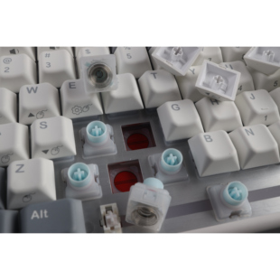 宁芝新品 超高分子纤维材料静电容线性轴体客制化开关15g20g25g30g