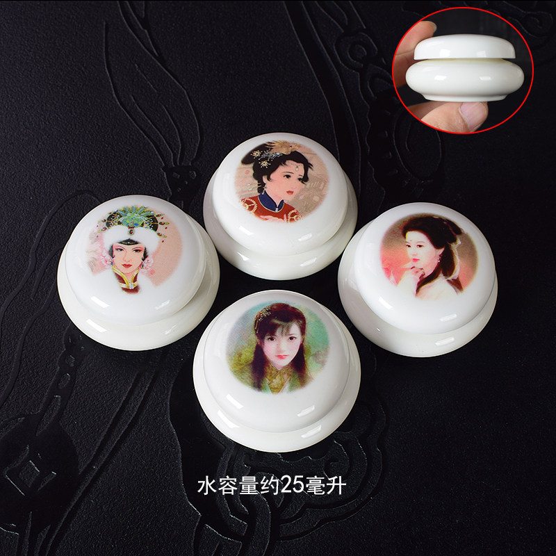 拧口不漏德化香粉膏方罐陶瓷
