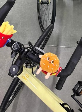 适用于捷安特atx660自行车装饰玩偶xtc800/820山地公路车挂件公仔