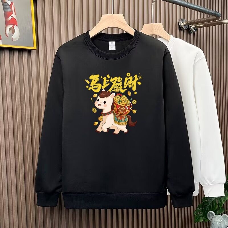 美式ersize卫衣女加绒20卫衣