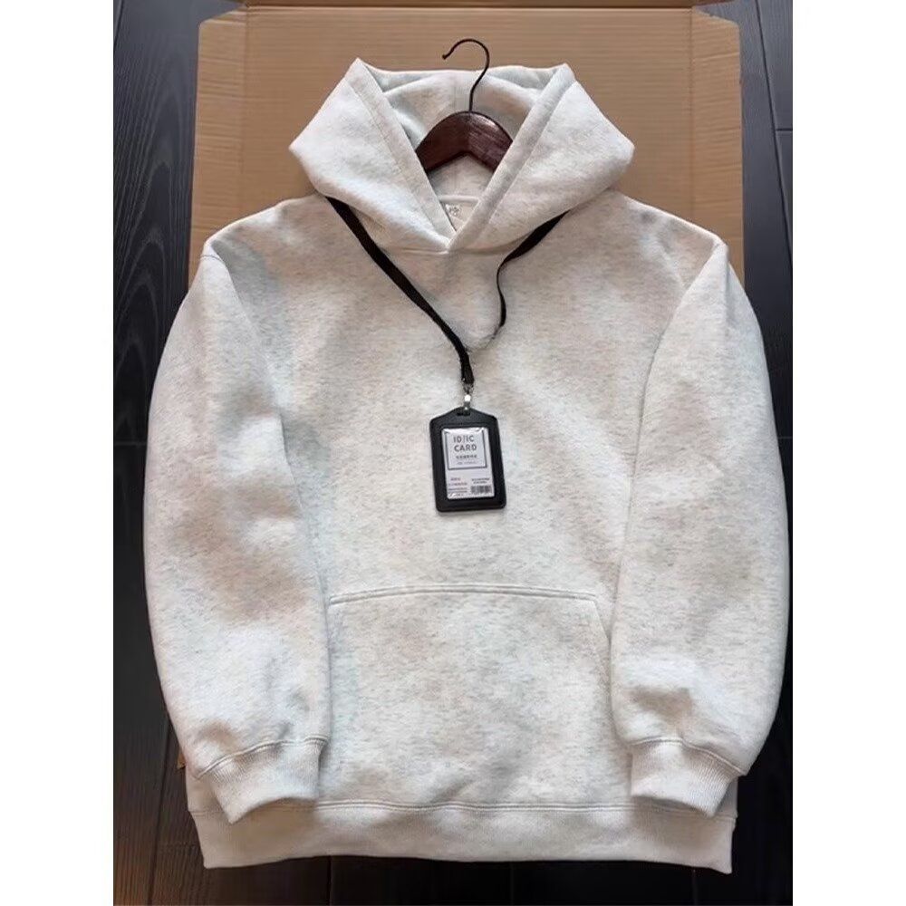 卫衣男连帽春秋季ins港风宽松潮牌字母印花百搭外套2025年新款潮