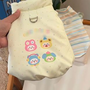 宠物秋冬新款 狗狗保暖可爱卡通背心马尔济斯西施泰迪约夏克猫衣服