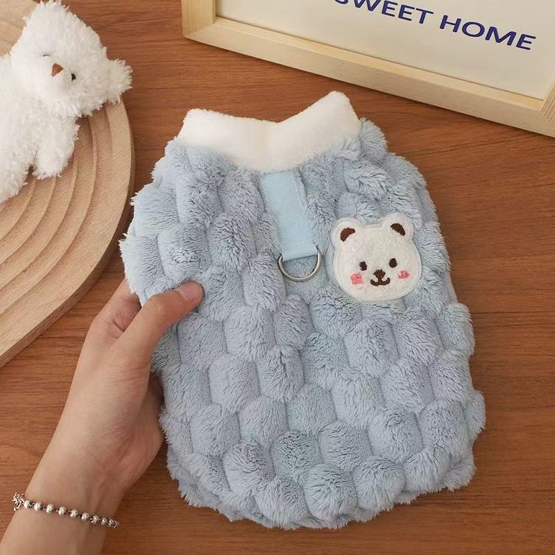 衣服秋冬季保暖毛绒马甲背心泰迪