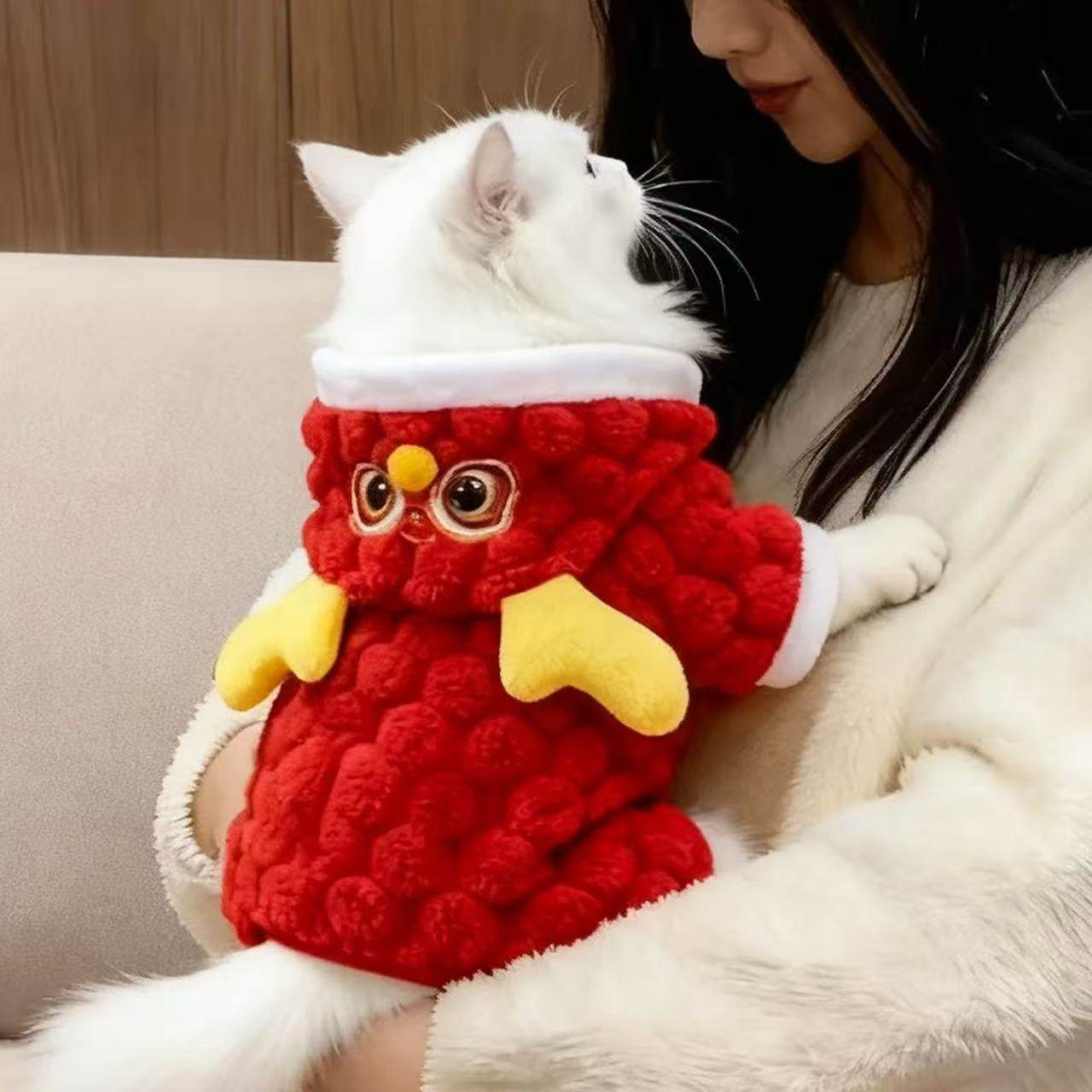 宠物衣服秋冬小型犬狗狗衣服狗狗猫咪新年服装双面绒外出四脚绒衣,宠物/宠物食品及用品,狗宠物服装/雨衣,淘宝优惠券,粉丝福利购,淘宝优惠卷