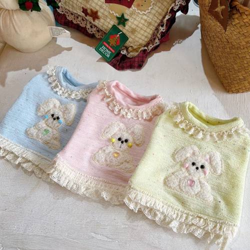 狗宠物衣服春秋冬背心防掉秋冬季博美比熊泰迪狗狗猫咪幼猫款