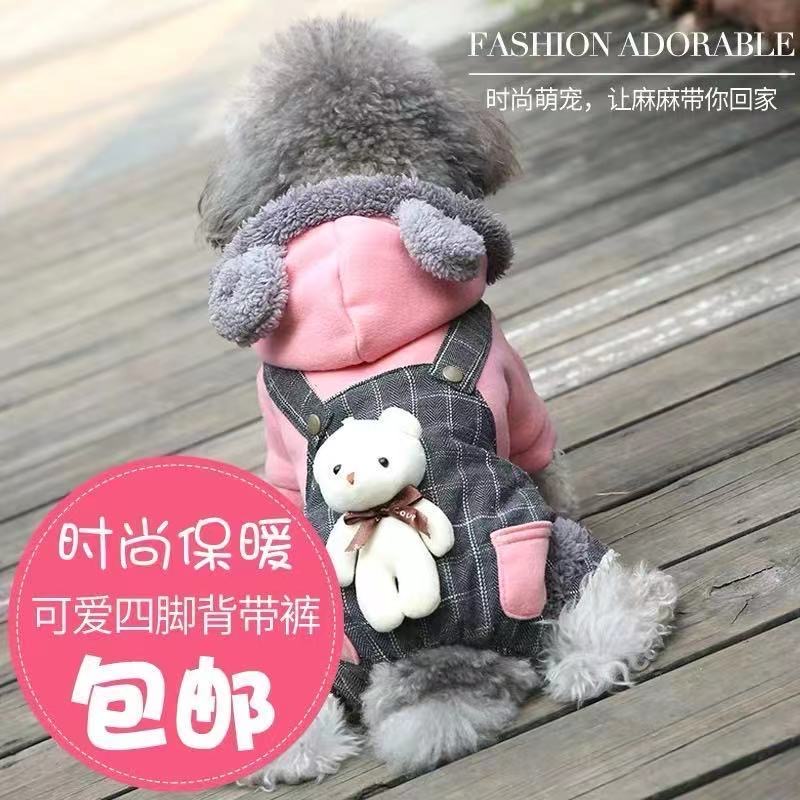 猫咪春秋雪纳瑞冬天背带中小型犬