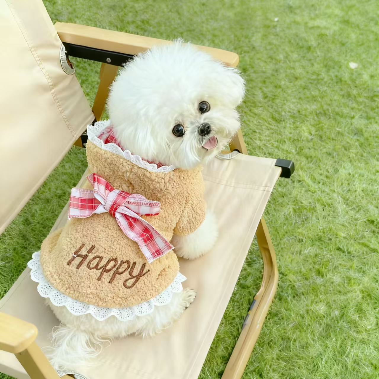 秋冬狗狗保暖棉服宠物马甲可爱雪纳瑞泰迪背心猫咪衣服狗狗绒马甲