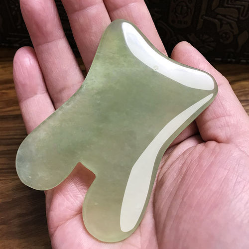 天然玉石刮痧板岫玉美容按摩刮痧