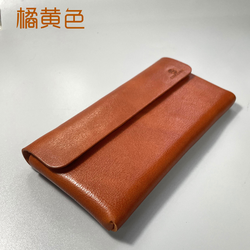 九华彩 OPPO手机find N5保护套牛皮纯手工适用折叠手机套壳头层牛皮皮套真皮防摔全包简约商务男款信封